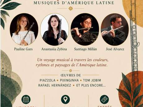 Concert "Quatuor Confluences"