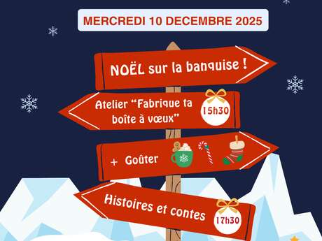 La médiathèque du Dévoluy fête noël
