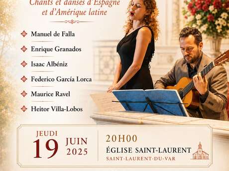 L'Heure Espagnole - Chants et danses d'Espagne et d'Amérique latine