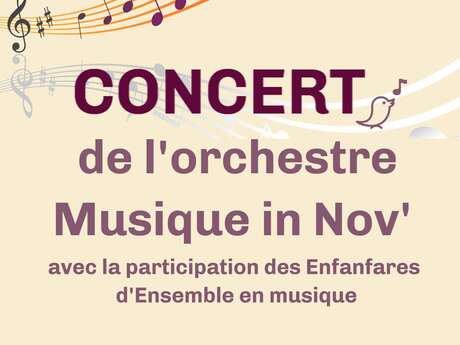 Concert de l'orchestre Musique in Nov'