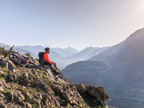 Traversée du Pays des Ecrins en VTT en 2 jours