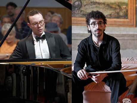 Les Nuits Classiques du Haut-Bréda : Emanuele CA'ZORZI et Itzak NURI - récital de piano et violoncelle