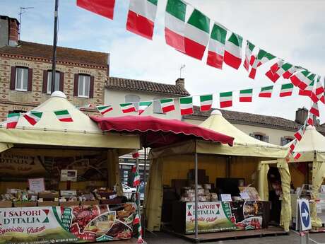 Marché gourmand italien