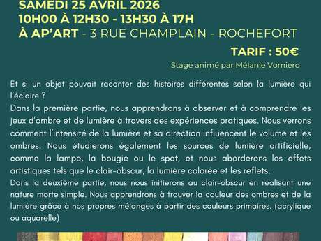 Malkurs: Farbe – Licht und Schatten