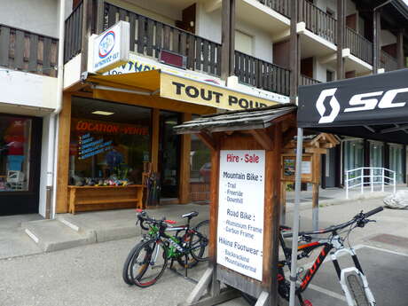 Enduro mountain bike rental / Anthonioz ski