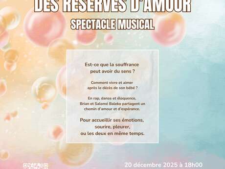 Spectacle musical - Réserves d'Amour