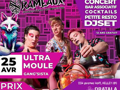 ULTRAMOULE en concert à l'Espace Rameaux