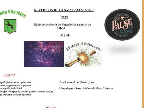 Réveillon de la Saint Sylvestre à Fontvieille