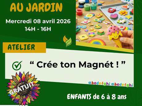 Les Mercredis du Pôle " Crée ton Magnét ! "
