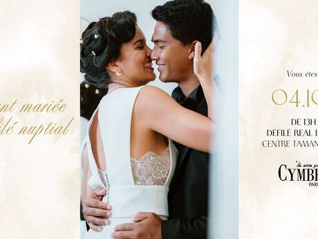 L'instant mariée & défilé nuptial Cymbeline