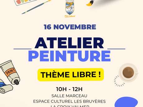 Atelier peinture : thème libre