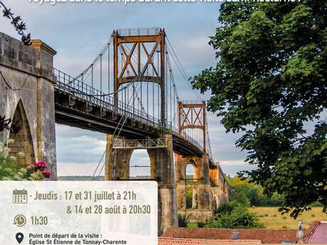 Visite semi-nocturne : Quand la nuit révèle l'histoire de Tonnay-Charente