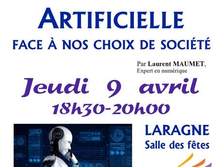 Conférence de l'UTL : " L'intelligence artificielle face à nos choix de société"