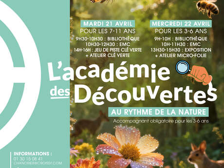 L'Académie des Découvertes : Au rythme de la nature (3-6 ans)