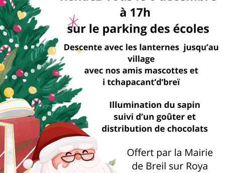 Illumination du sapin