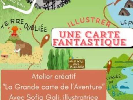 The great adventure map Creative workshop
