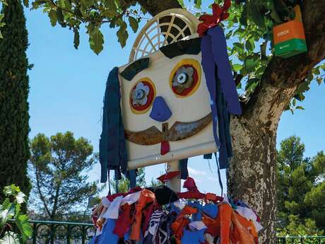 Atelier - Un épouvantail au jardin