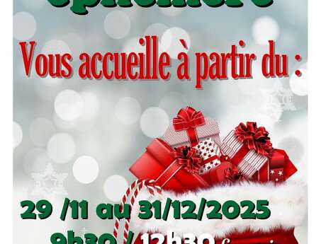 Boutique éphémère de Noël