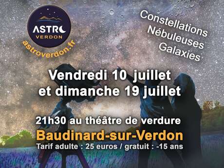 Soirées astronomie