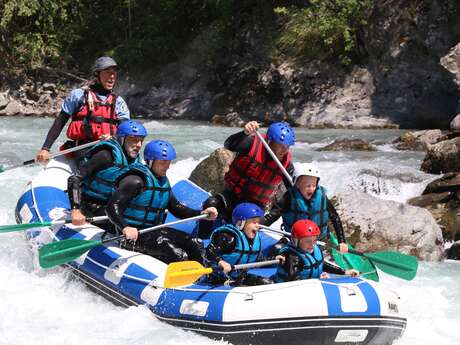 Fun discovery of the Durance - RAFTING -