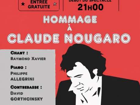 Spectacle : Hommage à Claude Nougaro