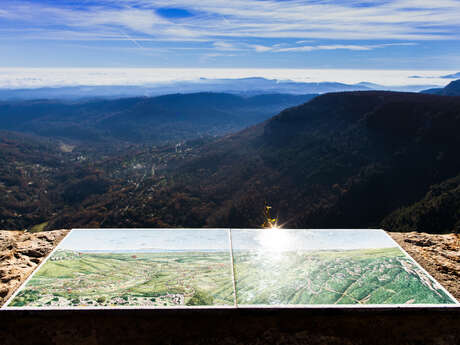 Table d'orientation - Gourdon