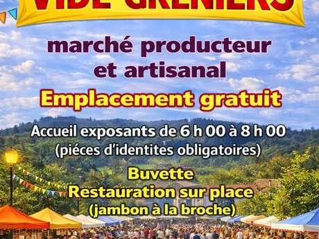 Vide Grenier et marché de producteurs