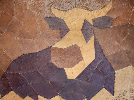 Art Vache : patchwork "Peau de vache"