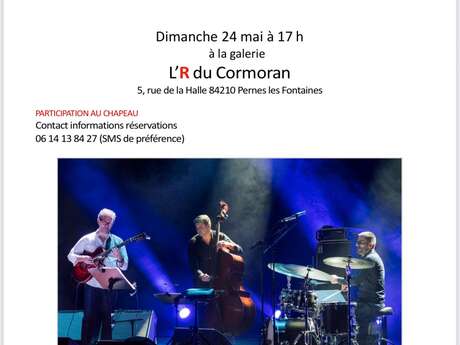Jazz au Cormoran :  Trio Greg Lamy