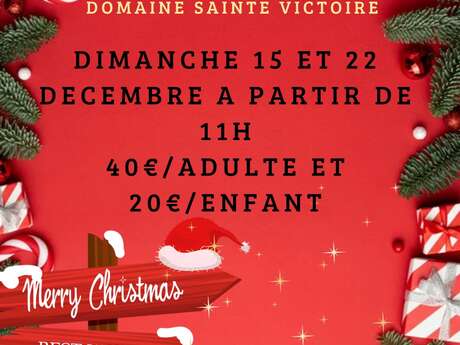 Brunch de Noël au Domaine Sainte Victoire Du 15 au 22 déc 2024