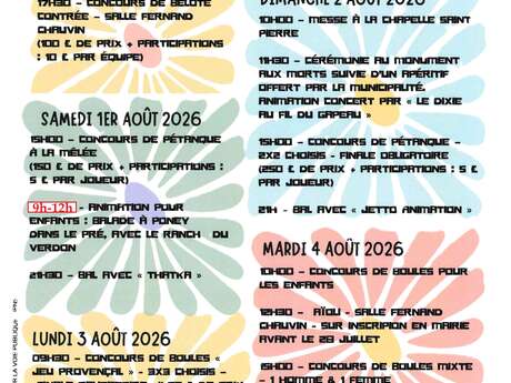 Concours de boules pour enfants