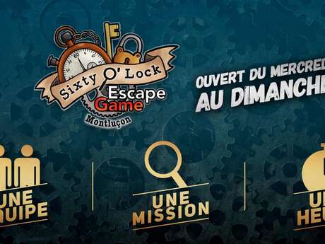 Escape game Sixty O'Lock