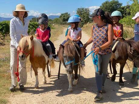 Balade à poney ou à cheval au Lucky Horse