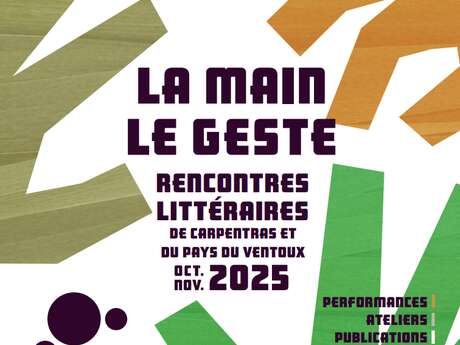 Atelier : le geste d'écrire