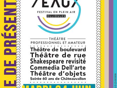 Les Tréteaux festival presentation evening