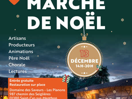 Marché de Noël à la Ferme des Planons