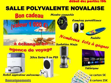 Grand loto de l'AS Novalaise