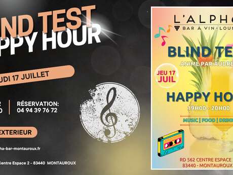 Soirée Blind-Test & Happy Hour
