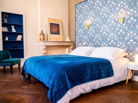 Chambre bleue