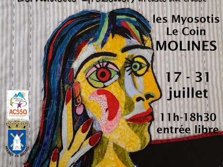 Expo textile "Bleu"
