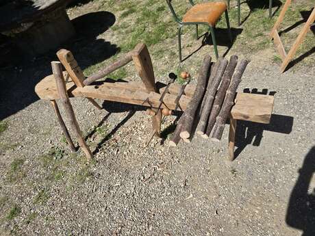 Atelier banc d'âne ou bans à planer