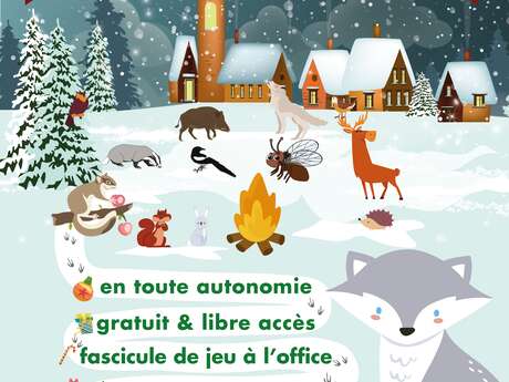 Parcours de Noël : Flocon et les Animaux de Gassin