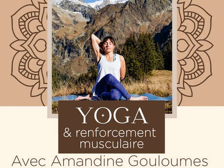 Yoga et renforcement musculaire avec Amandine
