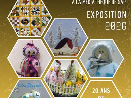Exposition : "Les 20 ans des Amies Brodeuses"