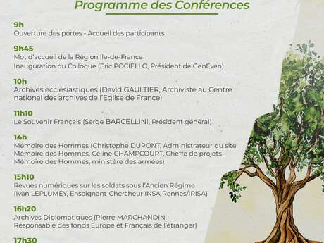 Evento - Conferencia Nacional de Genealogía