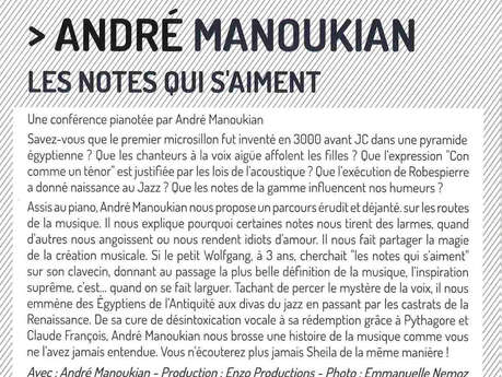 André Manoukian - Les notes qui s'aiment