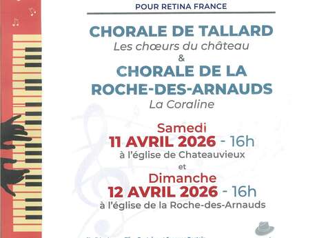 Rencontre de 2 chorales pour Retina France