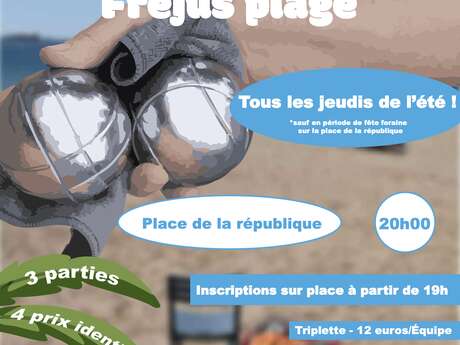 Tournoi de pétanque des vacanciers