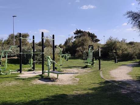 Aire de fitness de Montamer