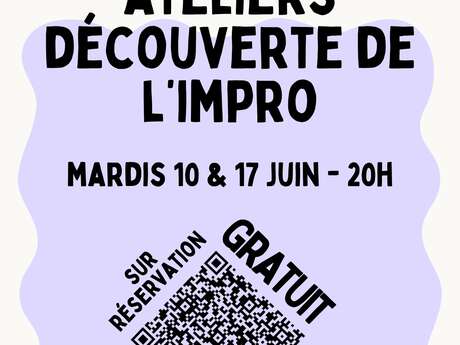 Atelier découverte gratuit de théâtre d’improvisation, avec la troupe Les Pieds Dans l’Plat
